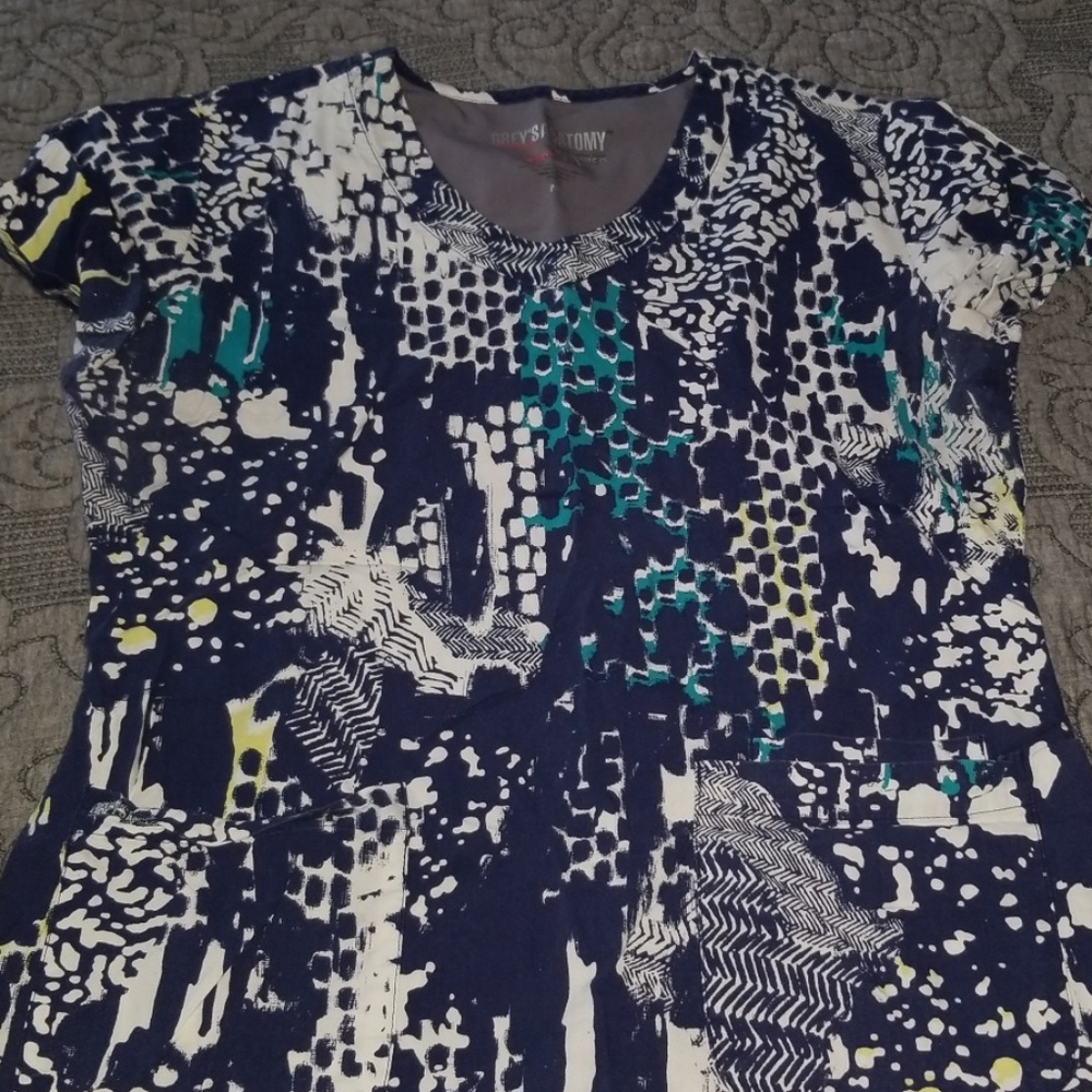 Greys Anatomy Scrub Top